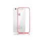 delightable24 Cover Case with Transparent TPU Silicone back panel for Apple iPhone 6 - Transparent / Pink (Electronics)