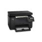 Hewlett Packard LaserJet Pro Laser M176n Multifuntkionsdrucker (scanner, photocopier, 600 x 600 dpi, RJ-45, USB 2.0) Black (Accessories)