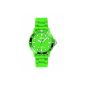 s.Oliver unisex watch Medium Size Silicone Neon Green SO-2330-PQ (clock)