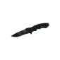 Herbertz Folding Knife-HERBERTZ 225812 - Black Blade Steel Decor - Channel 12 cm (Kitchen)