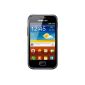 Samsung Galaxy Ace Plus S7500 Smartphone (9.3 cm (3.7 inch) touchscreen, 5 megapixel camera, Android 2.3) dark-blue (Electronics)