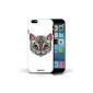 Hull Stuff4 / Apple iPhone 6 / 6S / Cat Design / Decorative Animals Collection (Electronics)