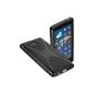 yayago Protect Silicone Case X-Style Black Case Skin Case Cover for Nokia Lumia 820 (Electronics)