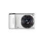Samsung WB200F Smart Digital Camera (14.2 megapixels, 18x opt. Zoom, 7.6 cm (3 inch) LCD screen, image stabilization, WiFi) White (Electronics)