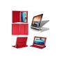 Case Lenovo Yoga Tablet 10.1 leather with red Style Stand - Tablet Protective Case red hull Lenovo Yoga Tablet 10 red - accessories pouch Price XEPTIO discovery!  (Electronic devices)