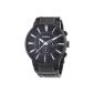 Fossil - FS4778 - Men's Watch - Quartz Chronograph - Luminescent hands - Black Stainless Steel Bracelet (Watch)