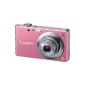Panasonic Lumix DMC-FS16EG-P Digital Camera (14 Megapixel, 4x opt. Zoom, 6.7 cm (2.7 inch) display, image stabilized) pink (electronics)