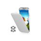 Exclusive StilGut UltraSlim case in genuine leather Samsung Galaxy S4 i9500 and i9505 White (Wireless Phone Accessory)