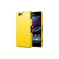 Sony Xperia Z1 COMPACT rubberized HARDSKIN envelope TERRAPIN Retailverpackung (YELLOW) (Electronics)