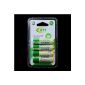 Center One BTY 4 pcs AA 2A LR06 1.2V 3000mAh Ni-MH Rechargeable Battery (Electronics)