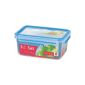 508566 Emsa Clip & Close 3D Perfect Clean Food Boxes Set of 3 0.55 L / 1 L / 2.3 L (Kitchen)