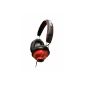 iFrogz EarPollution Throw Bax Closed Headphones for MP3 / iPod Rouge (Wireless Phone Accessory)