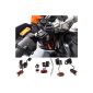 UltimateAddons® - Mounting Bracket Handlebar Motorcycle Cigarette Lighter Socket + 2 USB Ports 2Amp 5V Supply (Electronics)