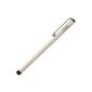 Ten1 Pogo Sketch stylus for iPad, iPhone & iPod touch, Silver (Wireless Phone Accessory)