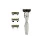 SHAVE-LAB - SEIS - Starter Set Shaver with 4 blades (White Edition with P.6 - for men) (Health and Beauty)