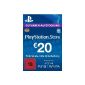 PlayStation Store credit-topping 20 EUR [PSN Code for German bank account] (Software Download)