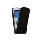 OneFlow PREMIUM - Flip Case - for Samsung Galaxy S3 / S3 Neo (GT-i9300 / GT-i9301) - Black (Electronics)