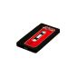 Retro audio cassette tape kwmobile for Samsung Galaxy S3 i9300 / i9301 S3 Neo Silicone Case in BLACK (Wireless Phone Accessory)