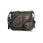 ELEPHANT Outdoor Shoulder Bag // // MOOMBA A4 bag (waxed nylon) black (Textiles)