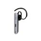 August EP620 - Bluetooth V3.0 with A2DP - Wireless Headset Ultra compact with Multimedia Playback compatibility (music, movie ...) - Silver (Wireless Phone Accessory)