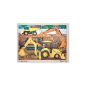 Melissa & Doug - 19064 - Wooden Puzzle - Shovels At The work - 24 Pieces (Toy)