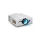 Projector LED Projector with 1,300 ANSI Klarstein EH3WS Lumen (Ports HDMI, VGA, Component / Composite, 16: 9/4: 3) (Electronics)