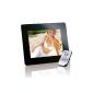 Intenso Photo Promoter Digital Photo Frame (20.3cm (8-inch) display, SD card slot, remote control) (Electronics)