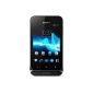 Sony Xperia tipo Smartphone (8.1 cm (3.2 inch) touchscreen, 3.2 megapixel camera, Android 4.0) (Electronics)