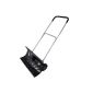 Agora-Tec AT snow shovel MOBILE - mobile with an extra-wide plastic sheet of 66 cm, hinged double-steel handle with plastic coating (Misc.)