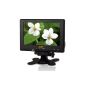 Lilliput 667GL New 7 inch HD LCD monitor camera monitor with HDMI output for Canon 550D 600D 60D 7D 5D etc. HDMI, YUV, RCA video inputs for professional video cameras (Electronics)