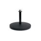 Samson MD5 base metal microphone table stand 13 cm Black (Electronics)