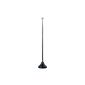 August DTA205 - DVBT TV-antenna- portable antenna for digital TV / Digital TV / DVB-T Tuner / DAB - With suction cup and magnetic (electronic)