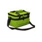 Small Cooling bag Cool Butler 6, green, with outside pocket of outdoor fans (Misc.)