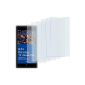 6 x mumbi Protector Nokia Lumia 830 Screen Protector (deliberately smaller than the display, since this is domed) (Electronics)