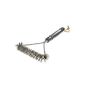 Bruzzzler Grill brush with stainless steel bristles on 3 sides (garden products)