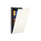 mumbi Flip Case Nokia Lumia 925 white bag (accessory)