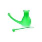 NoseBuddy neti pot nasal wash lota or cleaning the nose of the Scandinavian School of Yoga and Meditation (Health and Beauty)
