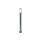Heitronic 36387 LARISA outdoor floor lamp stainless steel, E27 / 11W