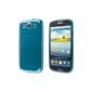 ECENCE Samsung Galaxy S3 i9300 S3 i9301 Neo Protective cover cover cover blue box 21040203 (Wireless Phone Accessory)
