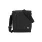 Microsoft Surface Pro 3 / Surface Pro 2 Case, Case Crown Poly North Messenger Bag (Black)