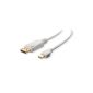 Cable Matters Mini DisplayPort cable - DisplayPort to Thunderbolt White - 2m (Personal Computers)