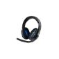 Lioncast LX16 PRO Gaming Headset for PC / PS4 black / blue (accessory)