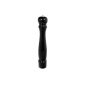 Pepper mill wood in black / natural wood ceramic grinder - Height: 40 cm - Elegant classic design (black) (household goods)