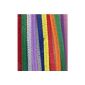SODIAL (R) 100 pcs. Colorful pipe cleaners (tool)