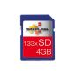 Technaxx Maxflash Memory Card Secure Digital (SD) 133x 4GB (Accessory)