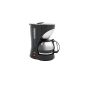 Tristar KZ-1208 coffee maker, 12-15 cups black (household goods)