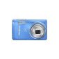 Olympus Mju 5010 Digital Camera (14 Megapixel, 5x zoom, 6.9 cm (2.7 inch) display, 1GB internal memory) Light Blue (Electronics)