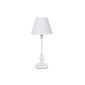 Table Lamp MAISON white shabby chic lamp country-style antique table lamp wood