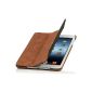 Goodstyle Couverture Case pocket from the finest leather for the Apple iPad Mini supports smart cover function in Cognac Vintage (Electronics)