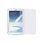 2x Dipos Crystal Clear Screen Protector for Samsung Galaxy Note N5110 8.0 (without phone function) (Electronics)